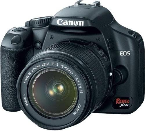 Canon Digital Rebel XSi DSLR Camera